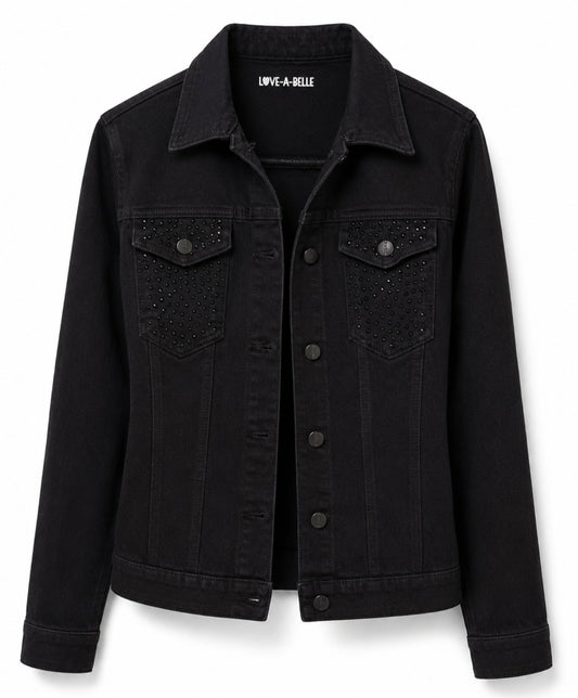 Midnight Spark Denim Jacket