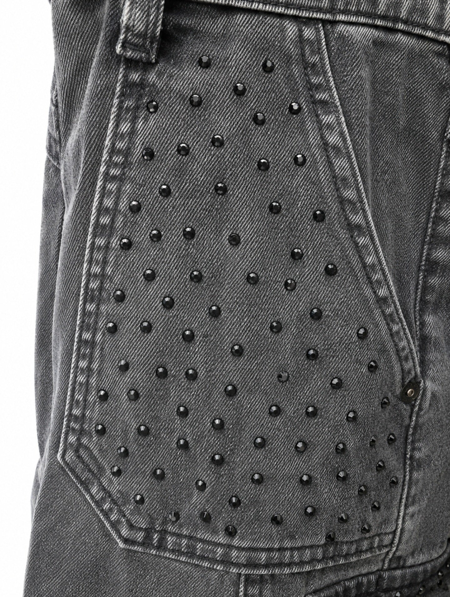 Midnight Luxe Cargo Jeans